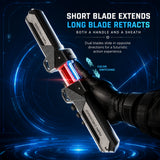 2-Piece Retractable Interlocking LED Light Sword Set – Ages 14+